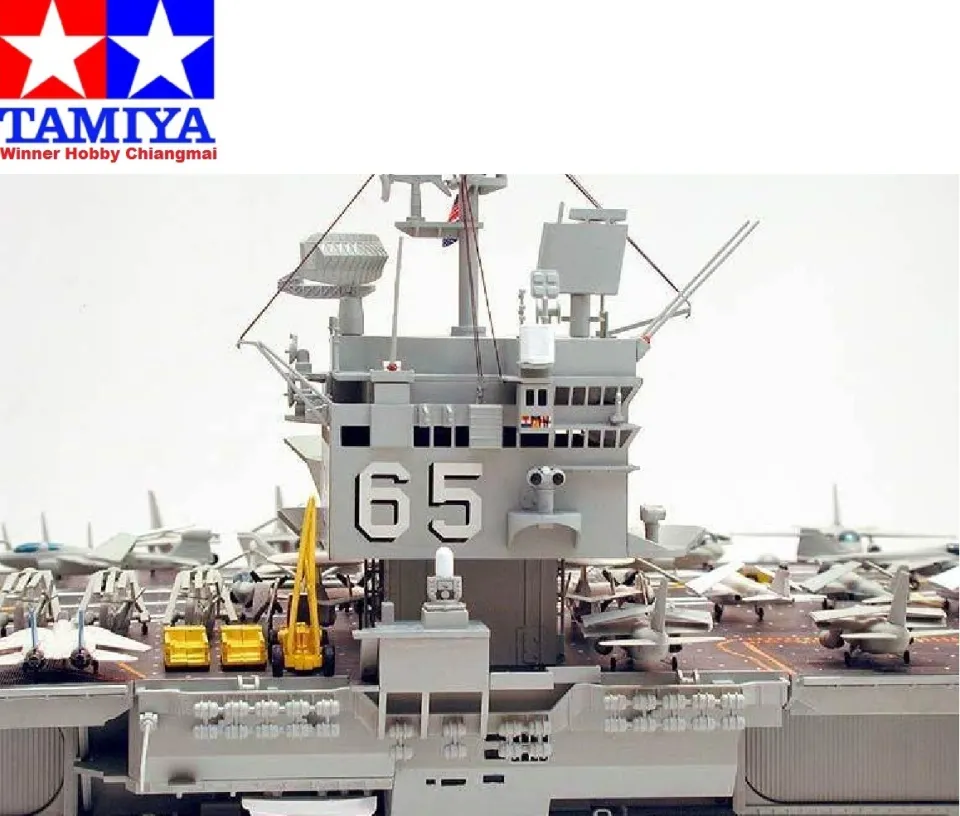 Tamiya 78007 1/350 USS CVN-65 Enterprise Carrier Plastic Model Kit 4950344780075 Tamiya 78007 1/350 USS CVN-65 Enterprise Carrier Plastic Model Kit 4950344780075