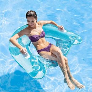 Intex Sit N Float Inflatable Pool Loungers Swimming Seat Floaties