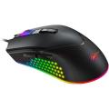 Chuột có dây Gaming Havit MS814 - Hàng chính hãng - LED RGB 16 triệu màu, chống trượt Anti-Slipping, thiết kế cong thái học. 
