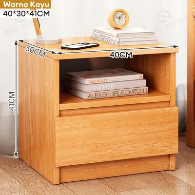 Meja Nakas Meja Sudut Minimalis Kamar Tidur Meja Samping Meja Laci Sudut Ruangan Minimalis