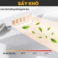 Bồn cầu thông minh toilet xịt rửa tự động remote sấy khô bệ xí cầu tiêu đa năng nhà tắm nhà vệ sinh Legaxi. 