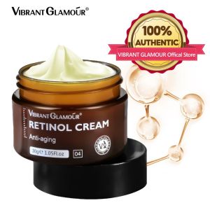 【100% ORIGINAL】VIBRANT GLAMOUR Retinol Anti-aging Fade Fine Line Anti-Wrinkle Moisturizing Cream 30g+SPF50+ Isolation UV Protection Refreshing Non-Greasy Sunscreen 50ml