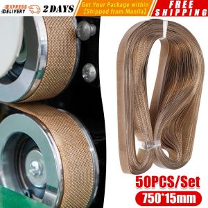 ❤️【Same Day Delivery】【50pcs】Belt for FR900 Sealing Machine/ Plastic Band Film Bag Sealer Strip 50 750MM Teflon High Temperature Belt Non-knot Belt Teflon-Belt