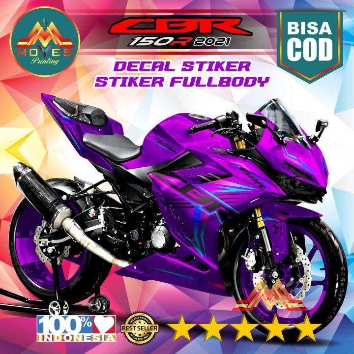 COD Stiker Sticker Full Body CBR 150R K45R 2021 Motif Terbaru