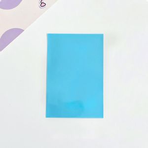MD-C1272 Inner Sleeve Photocard Warna Macaron Idol Kpop Transparan / Kolbuk Plastik PC Pelindung