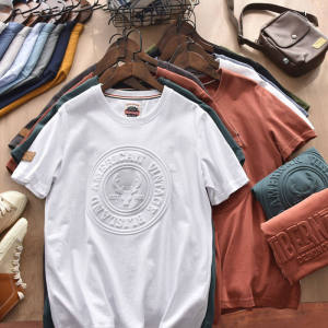 Áo Thun Nam 100 Cotton 2022 Áo Thun Ngắn Tay Cổ Tròn Thời Trang Retro Mới Mùa Hè Áo 4XL Cỡ Lớn Ngoại Cỡ Rộng In 3D Thường Ngày Cho Cặp Đôi