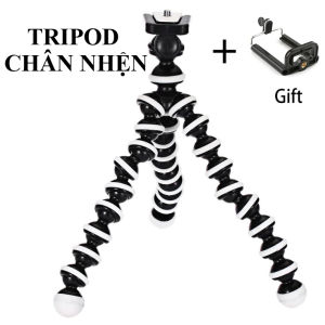 Giá đỡ 3 chân bạch tuộc kích dùng cho điện thoại và các loại camera hành trình tặng kẹp điện thoại