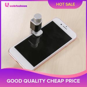 【New Arrival】 Versatile Silver Adjustable Clamp for Mobile Devices and Tablets with Fastening Clips for Precise Screen Fixing and Maintenance
