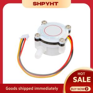 SHPYHT✨ 1Pcs Switch Meter Flowmeter Counter 0.3-6L min Water Coffee Flow Sensor Connected To 6mm Hose DIY Accessories