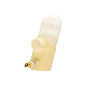 เครื่องจ่ายเครื่องป้อนน้ำขวดการจ่ายน้ำอัตโนมัติพร้อมหัวฉีดสำหรับนกแก้วและสัตว์เลี้ยงขนาดเล็กในกรงหรือกิจกรรมกลางแจ้ง