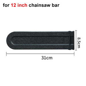 WAPKTY 1Pcs 8-24 inch Bọc hướng dẫn cưa xích Chống trầy xước Nhựa Bọc bảo vệ tấm Bền bỉ Bảo vệ thanh cưa xích Phụ kiện dụng cụ điện