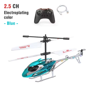 RC Helicopter Plan Toy with Gyroscope Obstacle Avoidance Remote Control Airplane Toy 3.5 Channel Helicopters Electric Flying Toys for Boys Gift