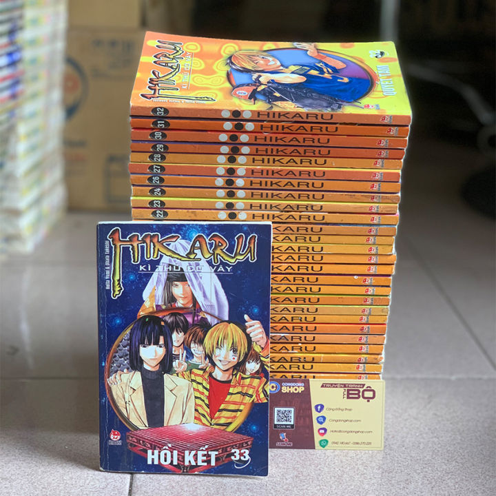 Truyện Hikaru Kì Thủ Cờ Vây trọn bộ 33 Tập - Sách truyện Full bộ ...
