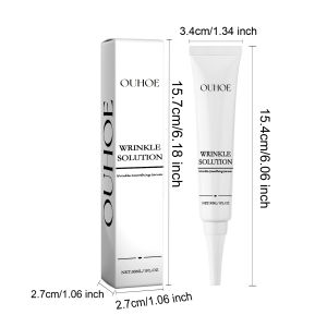 Reduce eye wrinkles Ouhoe Wrinkle Smoothing Serum – Deeply Improves Fine Lines & Wrinkles Shrinks Pores Smooths Skin Texture Anti-Aging & Skin Repair Firming & Nourishing Facial Care (30ml)