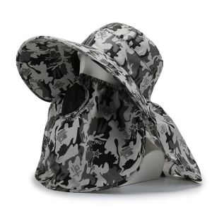 Hats Sun Hat Full Face Cover Topi Penutup Fishing Camping Hats Hiking Hat