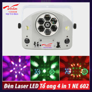 [HCM]Đèn Laser LED Tổ ong 4 in 1 NE 602
