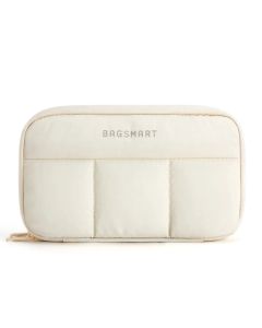 BAGSMART Electronics Organizer Portable Cable Storage Bag for Chargers Cables Phones Travel Digital Earphone Holder Case2026