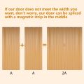 PVC Accordion Door folding Sliding Door Indoor Partition Track Door Bedroom Sliding Doors Kitchen Retractable Door. 