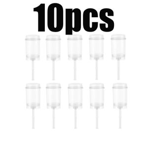 WISHAHA 10PCS Cake Containers Push Pop Cake Tubes Round Transparent Pushable Cake Holders  Reusable Dessert Tubes BakingTool