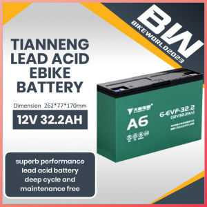 1pc Battery Ebike 12v 32.3 and 12v 38ah Tianneng nd Solar Gel Type Compatible with 12V 32Ah
