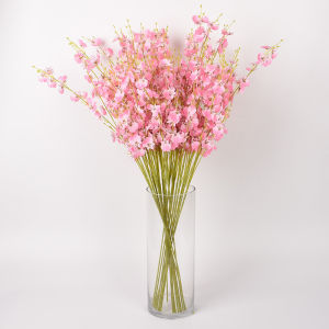 Bunga Anggrek Latex Premium Orchid Flower Hiasan Dekorasi Palsu Artificial Daun Plastik Buatan BG30