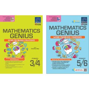 MATHEMATICS GENIUS 3 - 6 - Word Problem Strategies | Topical | Primary Mathematics School Assessment Books - SAP