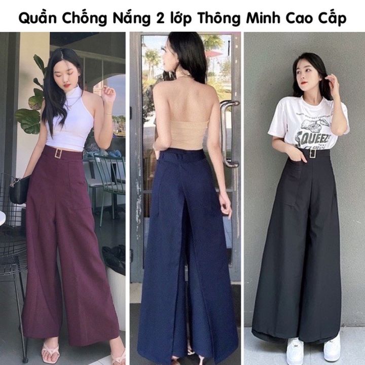 Quần Váy Chống Nắng Thông Minh, Quần Chống Nắng Thời Trang Cao Cấp Mới 2021  | Đỏ Nâu - Áo khoác nữ | ThờiTrangNữ.vn