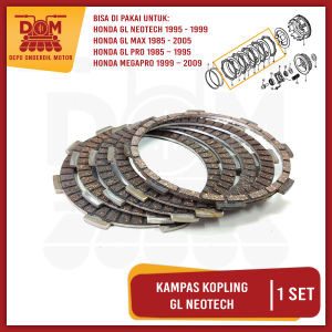 Kampas Kopling GL NEOTECH isi 5 (Kagayaku) Plat Disk Clutch GL Pro Max Neotek Mega Pro Lama Primus