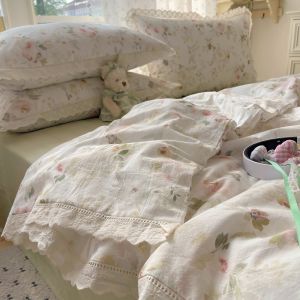 【discount store】Summer Cooling Air-Conditioning Quilt  Washed Cotton Hollow-out Breathable Blanket - Lightweight for All Seasons