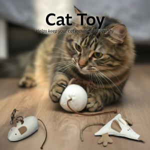 Pupkits Cat Toy with Catnip | Natural Canvas Soft Toy for Cats | Safe & Interactive