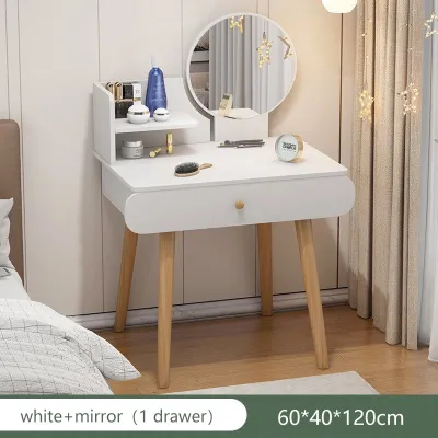 Meja Rias Dengan LED Meja Rias Putih Meja Rias Modern Minimalis Meja Rias Aesthetic Meja Make Up