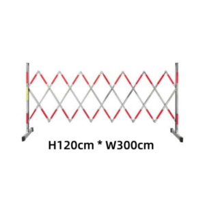 Expandable Barrier Stainless Steel Type Without Roller Safety Fence Barrier 3M Telescopic Fence 安全围栏屏障 伸缩围栏