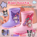COD boots kids rain Rain boots in stock Girls' waterproof thickened rain boots Cartoon rain boots Lovely rain boots. 