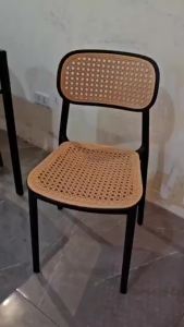 MOLECQ MALL Backrest study chair rattan chair dining chair coffee chair