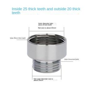 MUNCHX External Wire Female-Male Faucet Adapter Set Washer Copper Pipe Fittings Kitchen Connector Faucet water filter