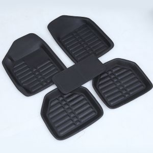 MLADEN 5PCS Universal Car Floor Mats Pu Leather Car Floor Matting Waterproof Car Mat SUV Floor Liner Car Matting Interior Accessories