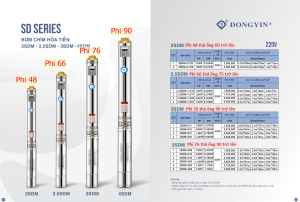 Bơm hỏa tiễn bơm chìm giếng khoan Dongyin chính hãng phi 48 60 75 90