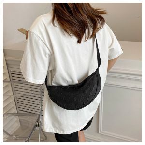 j shop Women Canvas Shoulder Bag Fashion Sling Bag Female Student Messenger Bag Crossbody Bag