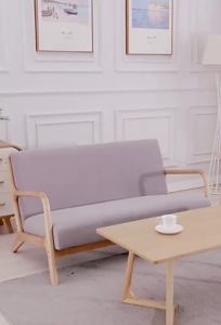 Office Sofa Simple Modern Recliner Sofa Casual 2 Seater Sofa Coffee Table Single Lazy Sofa