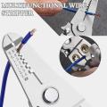 6-In-1 Wire Stripper Tool Wire Strippers Wire Cutter Stripping Tool Cutting And Crimping. 