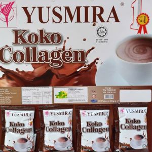 Koko Collagen | YUSMIRA Goat Milk Coffee & Cocoa | Herbal Coffee Slimming Energy Healthy Drink