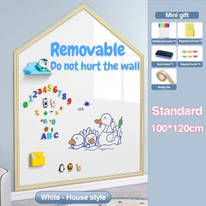 Magnetic Whiteboard Wall Soft Self Adhesive White Board Sticker Kid Drawing Blackboard Applicable To School Office Supplies