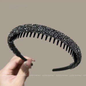YIN WEI Wash a face special hair band female 2024 new anti-skid water drill hoop high quality fashion headdress