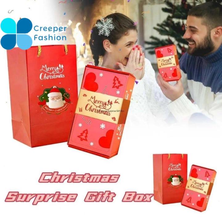 CREEPER Folding Surprise Bounce Box Pop-Up DIY Red Envelope Bouncing ...
