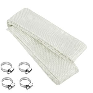 【Auto Fashionstyle】 For Webasto For Eberspacher 22mm And 24mm 3 Meter Exhaust Glass Fibre Hose Lagging Insulated Design