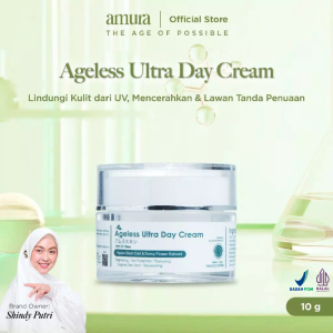 Day Cream Amura Skincare Official - Cream Muka Glowing dan Putih Cream Mencerahkan Wajah Kusam Cream Penghilang Jerawat dan Bekasnya Cream Penghilang Flek Hitam dan Noda Hitam Cream Penghilang Beruntusan Cream Pagi Whitening "Angeless Ultra Day Cream"