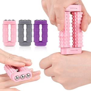Ergonomic Hand Massagers Roller ABS Steel Ball Design For Finger Exercise Stress Relief Compactly For Office Travel