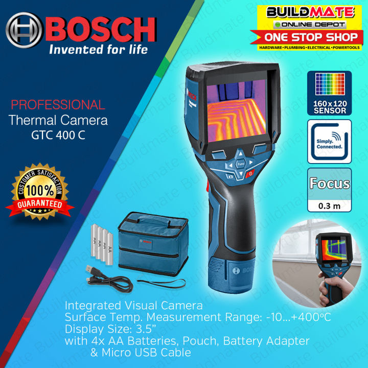 BOSCH Professional Thermal Camera GTC 400 C 0601083150 100 ORIGINAL / AUTHENTIC •BUILDMATE• BMT