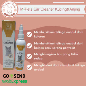 M-Pets Ear Cleaner Kucing & Anjing - Pembersih Telinga Anjing & Kucing