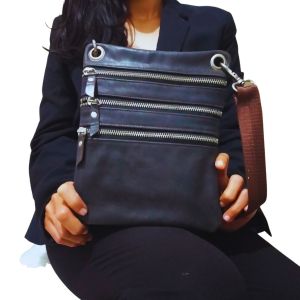 tas kulit bahu wanita cocok untuk aktifitas bekerja dan liburan